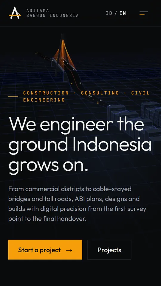 Aditama Bangun Indonesia: Home page, phone